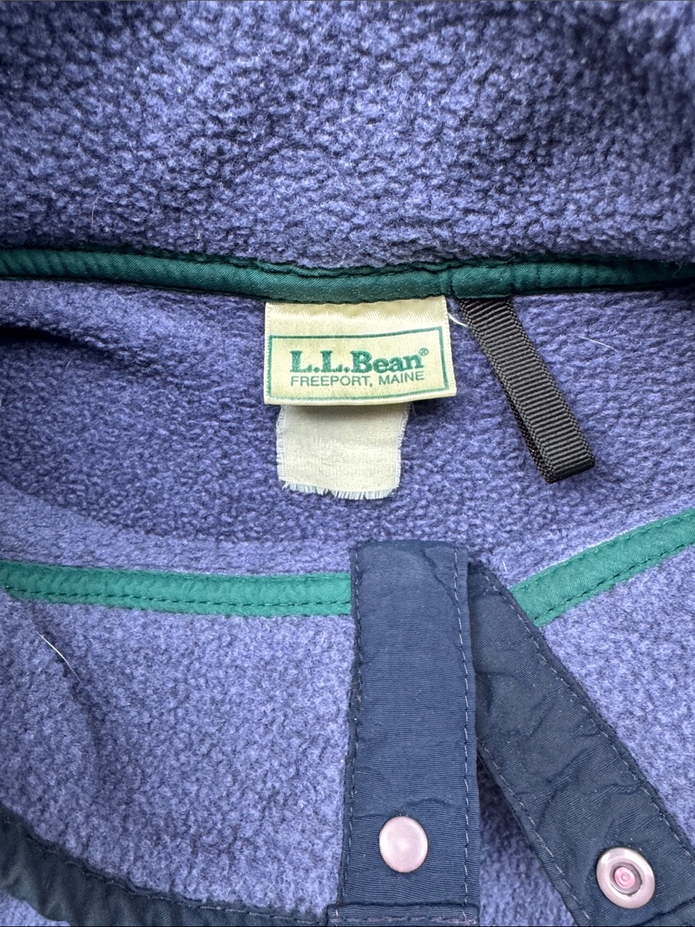 Vintage L.L. Bean Fleece Pullover